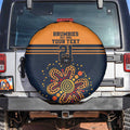 Australia Rugby Pacific Custom Spare Tire Cover Super Brumby Aboriginal Dot Art
