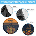 Australia Rugby Pacific Custom Spare Tire Cover Super Brumby Aboriginal Dot Art