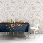 Australia Rugby Pacific Custom Tablecloth Super Brumby Aboriginal Dot Art