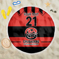 New Zealand Rugby Pacific Custom Beach Blanket Whatumoana Classic Retro 2025
