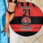New Zealand Rugby Pacific Custom Beach Blanket Whatumoana Classic Retro 2025