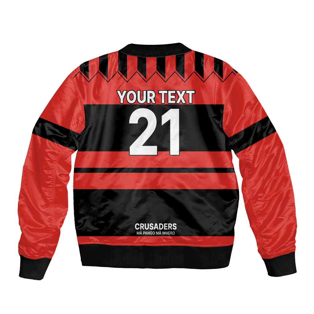 New Zealand Rugby Pacific Custom Bomber Jacket Whatumoana Classic Retro 2025