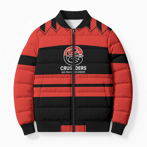 New Zealand Rugby Pacific Custom Bomber Puffer Jacket Whatumoana Classic Retro 2025 - Aussie Hoodie