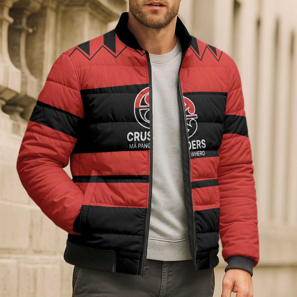 New Zealand Rugby Pacific Custom Bomber Puffer Jacket Whatumoana Classic Retro 2025 - Aussie Hoodie