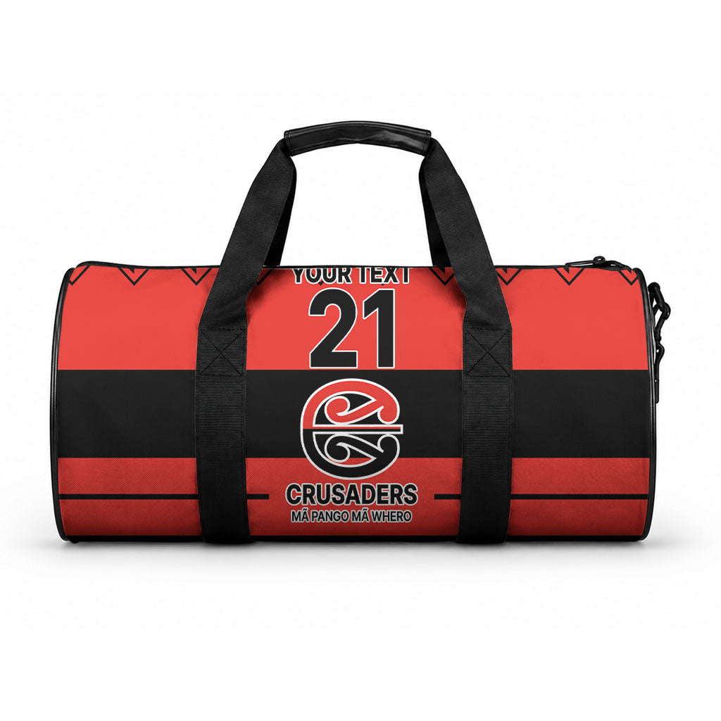 New Zealand Maori Rugby Pacific Custom Duffle Bag Whatumoana Classic Retro 2025