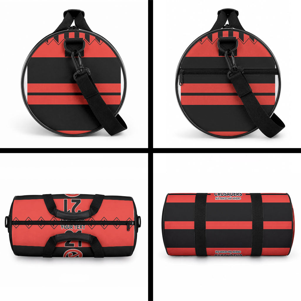 New Zealand Maori Rugby Pacific Custom Duffle Bag Whatumoana Classic Retro 2025