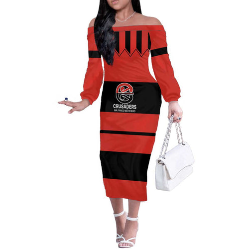New Zealand Rugby Pacific Custom Family Matching Off The Shoulder Long Sleeve Dress and Hawaiian Shirt Whatumoana Classic Retro 2025