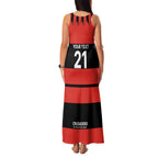 New Zealand Rugby Pacific Custom Family Matching Tank Maxi Dress and Hawaiian Shirt Whatumoana Classic Retro 2025