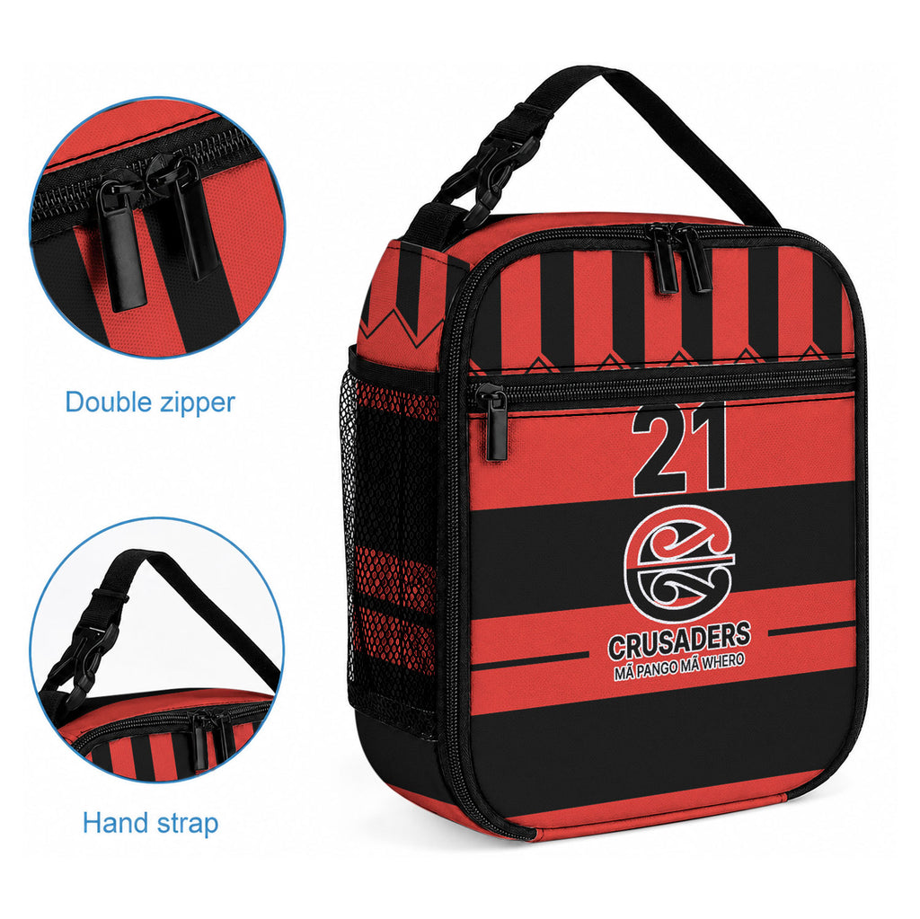 New Zealand Maori Rugby Pacific Custom Lunch Bag Whatumoana Classic Retro 2025