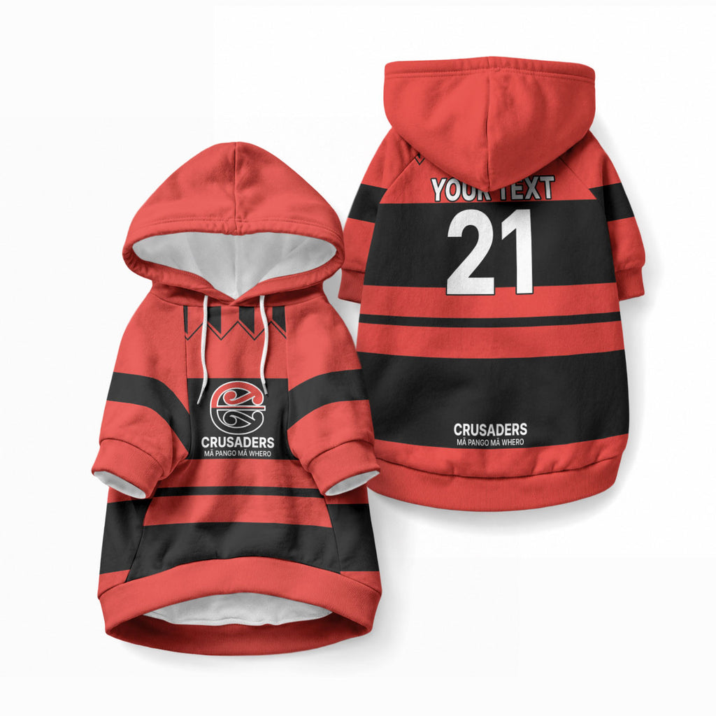 New Zealand Maori Rugby Pacific Custom Pet Hoodie Whatumoana Classic Retro 2025