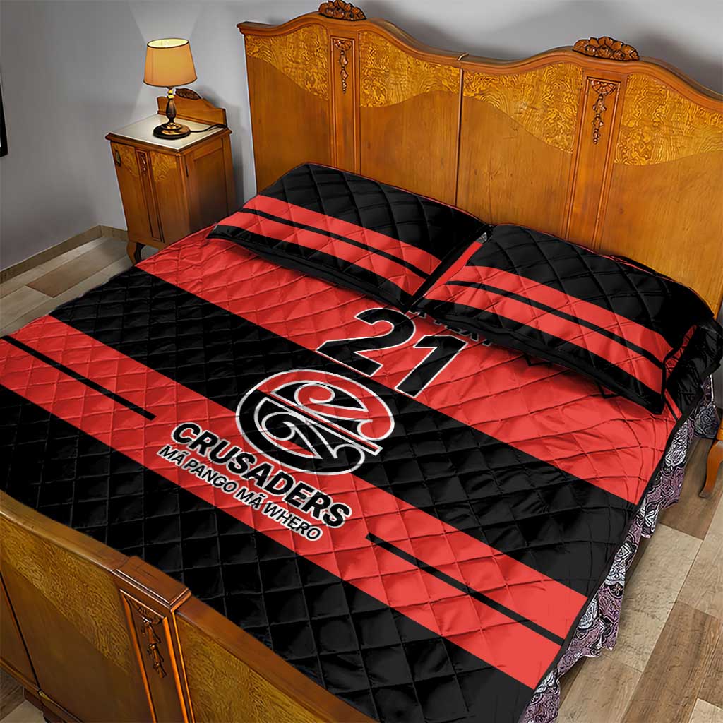 New Zealand Rugby Pacific Custom Quilt Bed Set Whatumoana Classic Retro 2025