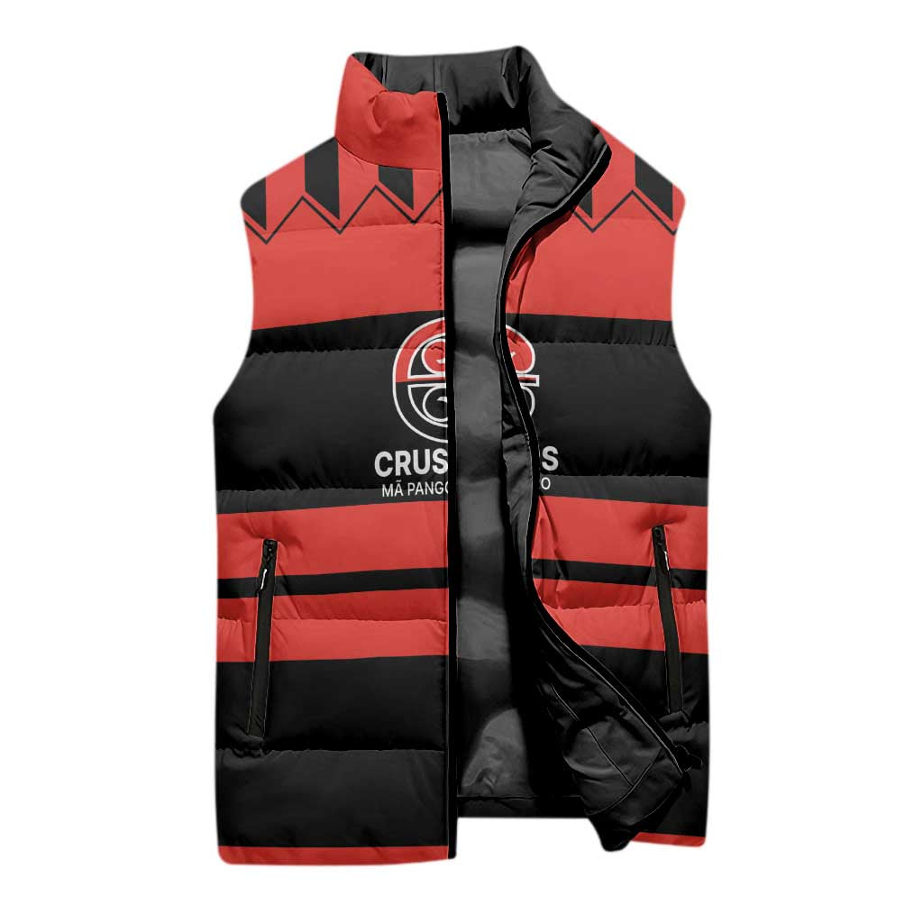 New Zealand Rugby Pacific Custom Sleeveless Puffer Jacket Whatumoana Classic Retro 2025 - Aussie Hoodie