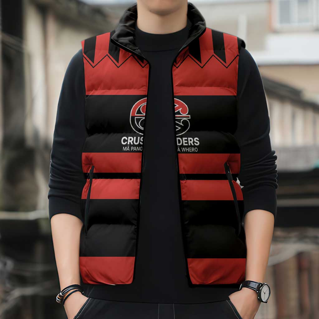 New Zealand Rugby Pacific Custom Sleeveless Puffer Jacket Whatumoana Classic Retro 2025 - Aussie Hoodie