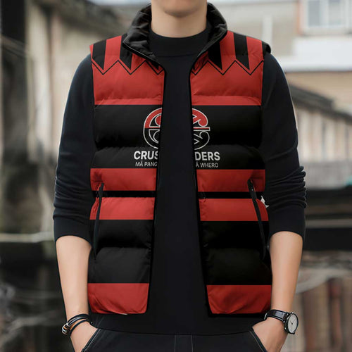 New Zealand Rugby Pacific Custom Sleeveless Puffer Jacket Whatumoana Classic Retro 2025 - Aussie Hoodie