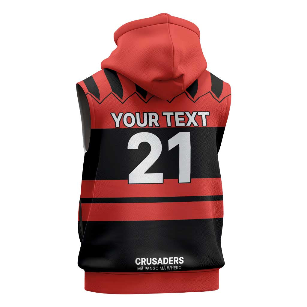 New Zealand Rugby Pacific Custom Sleeveless Zip Hoodie Whatumoana Classic Retro 2025 - Aussie Hoodie