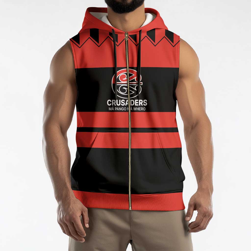 New Zealand Rugby Pacific Custom Sleeveless Zip Hoodie Whatumoana Classic Retro 2025 - Aussie Hoodie