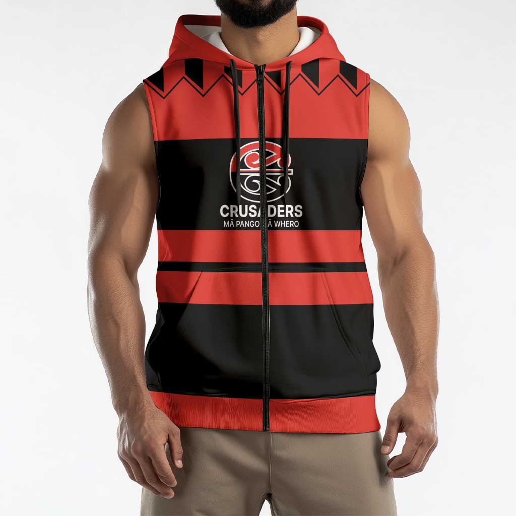 New Zealand Rugby Pacific Custom Sleeveless Zip Hoodie Whatumoana Classic Retro 2025 LT9