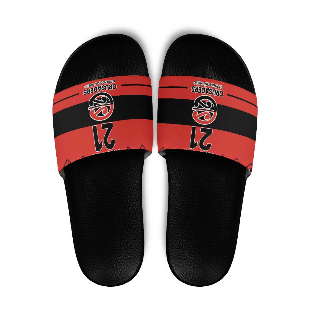 New Zealand Rugby Pacific Custom Slide Sandals Whatumoana Classic Retro 2025 - Aussie Hoodie