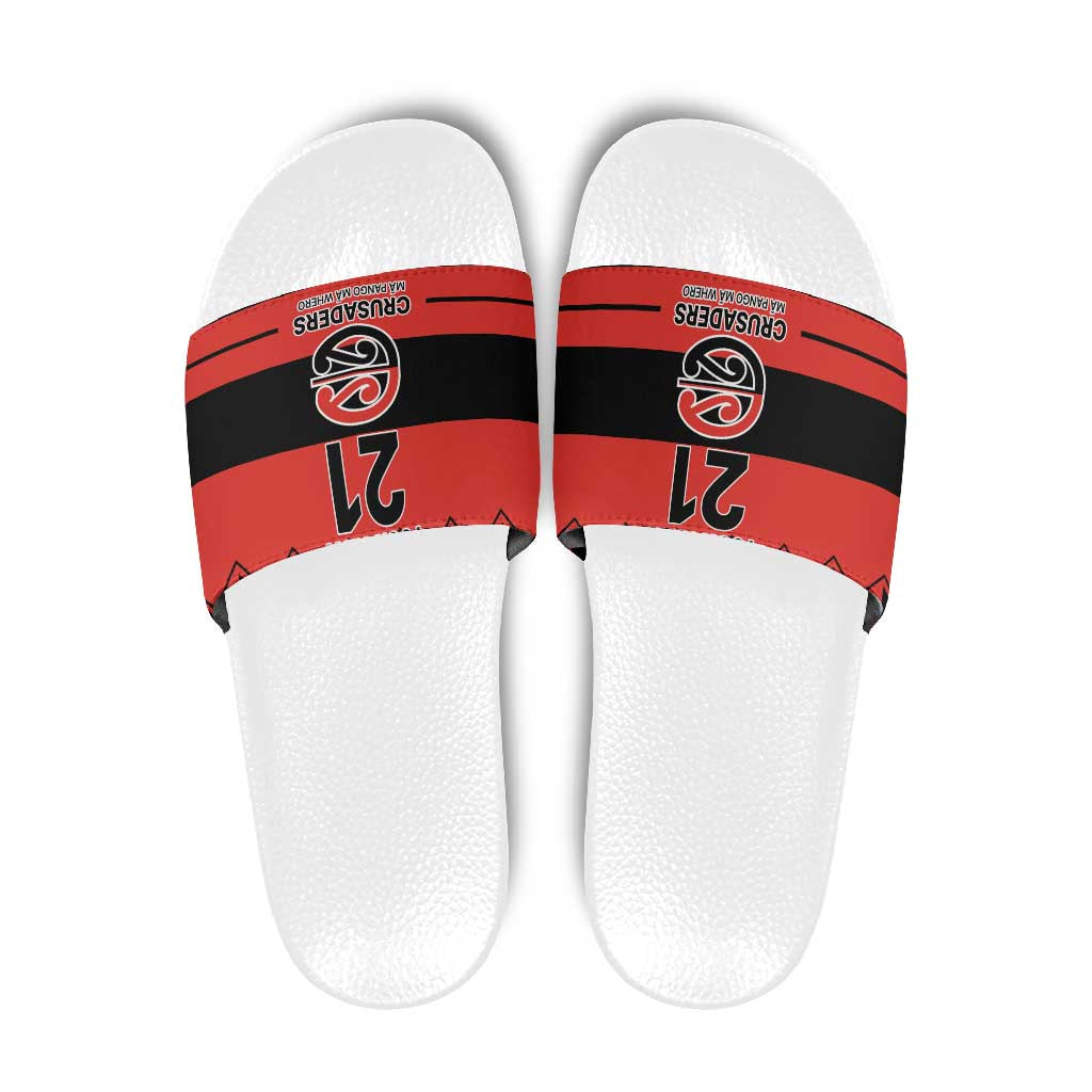 New Zealand Rugby Pacific Custom Slide Sandals Whatumoana Classic Retro 2025 - Aussie Hoodie