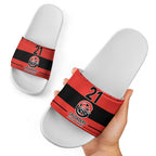 New Zealand Rugby Pacific Custom Slide Sandals Whatumoana Classic Retro 2025 - Aussie Hoodie