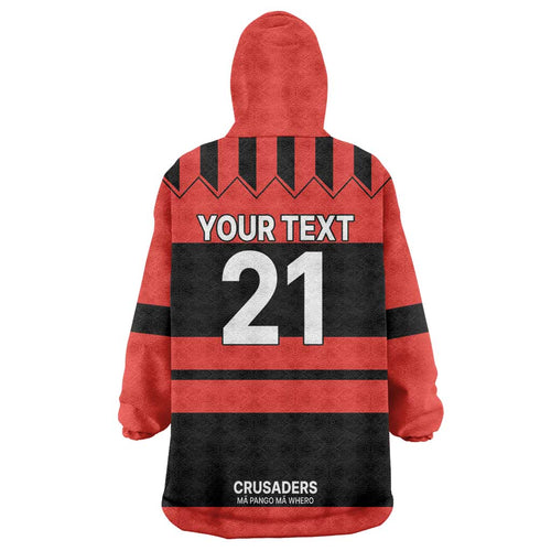 New Zealand Rugby Pacific Custom Wearable Blanket Hoodie Whatumoana Classic Retro 2025