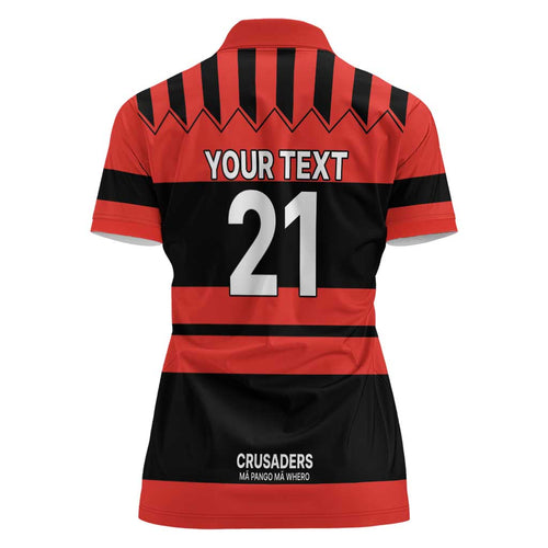 New Zealand Rugby Pacific Custom Women Polo Shirt Whatumoana Classic Retro 2025