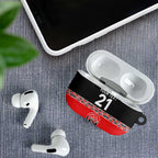 New Zealand Rugby Pacific Custom AirPods Case Whatumoana Maori Kowhaiwhai Pattern - Aussie Hoodie