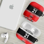 New Zealand Rugby Pacific Custom AirPods Case Whatumoana Maori Kowhaiwhai Pattern - Aussie Hoodie