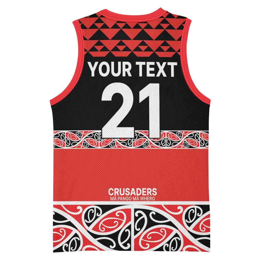New Zealand Rugby Pacific Custom Basketball Jersey Whatumoana Maori Kowhaiwhai Pattern - Aussie Hoodie