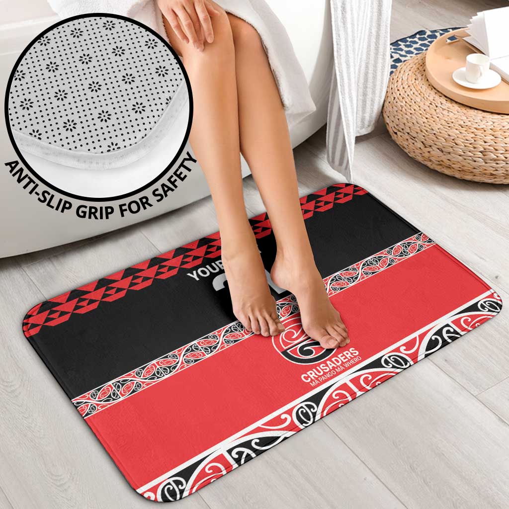 New Zealand Rugby Pacific Custom Bathroom Set Whatumoana Maori Kowhaiwhai Pattern - Aussie Hoodie
