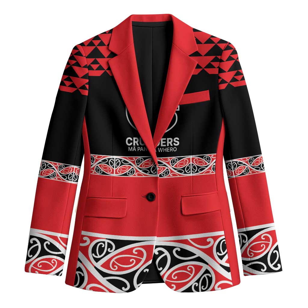 New Zealand Rugby Pacific Custom Blazer Whatumoana Maori Kowhaiwhai Pattern - Aussie Hoodie