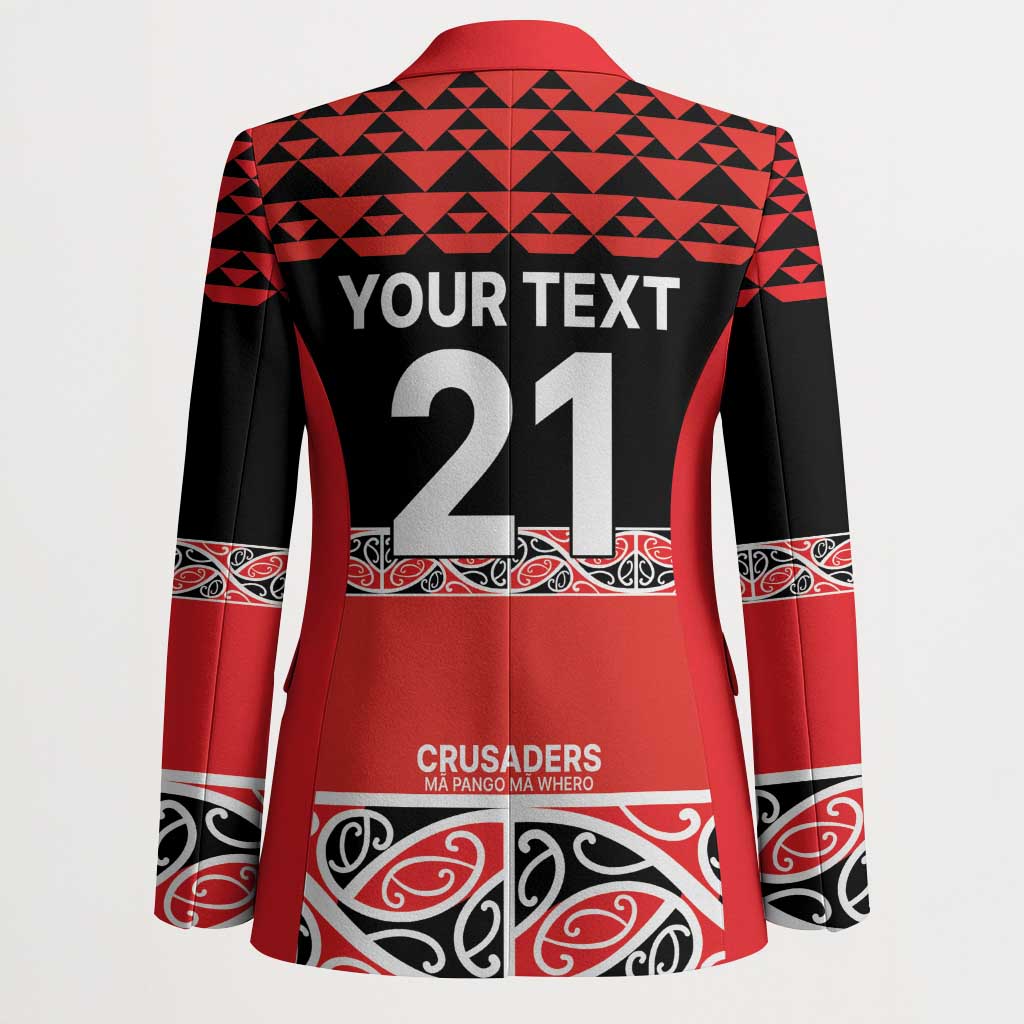 New Zealand Rugby Pacific Custom Blazer Whatumoana Maori Kowhaiwhai Pattern - Aussie Hoodie