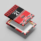 New Zealand Rugby Pacific Custom Canvas Wall Art Whatumoana Maori Kowhaiwhai Pattern