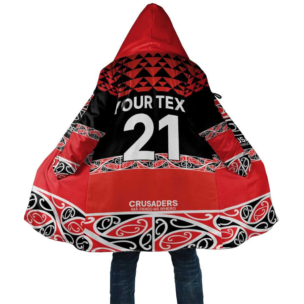 New Zealand Rugby Pacific Custom Cloak Whatumoana Maori Kowhaiwhai Pattern - Aussie Hoodie