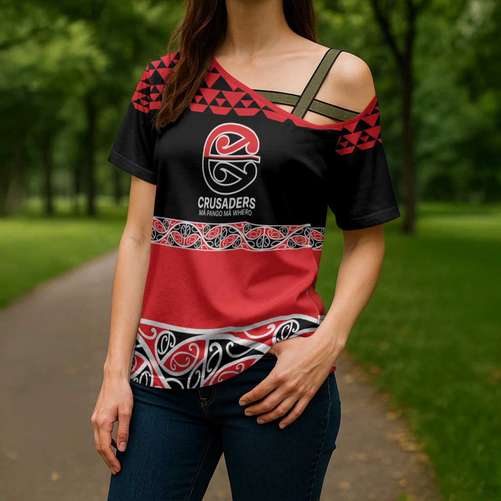 New Zealand Rugby Pacific Custom Cross Shoulder Shirt Whatumoana Maori Kowhaiwhai Pattern - Aussie Hoodie