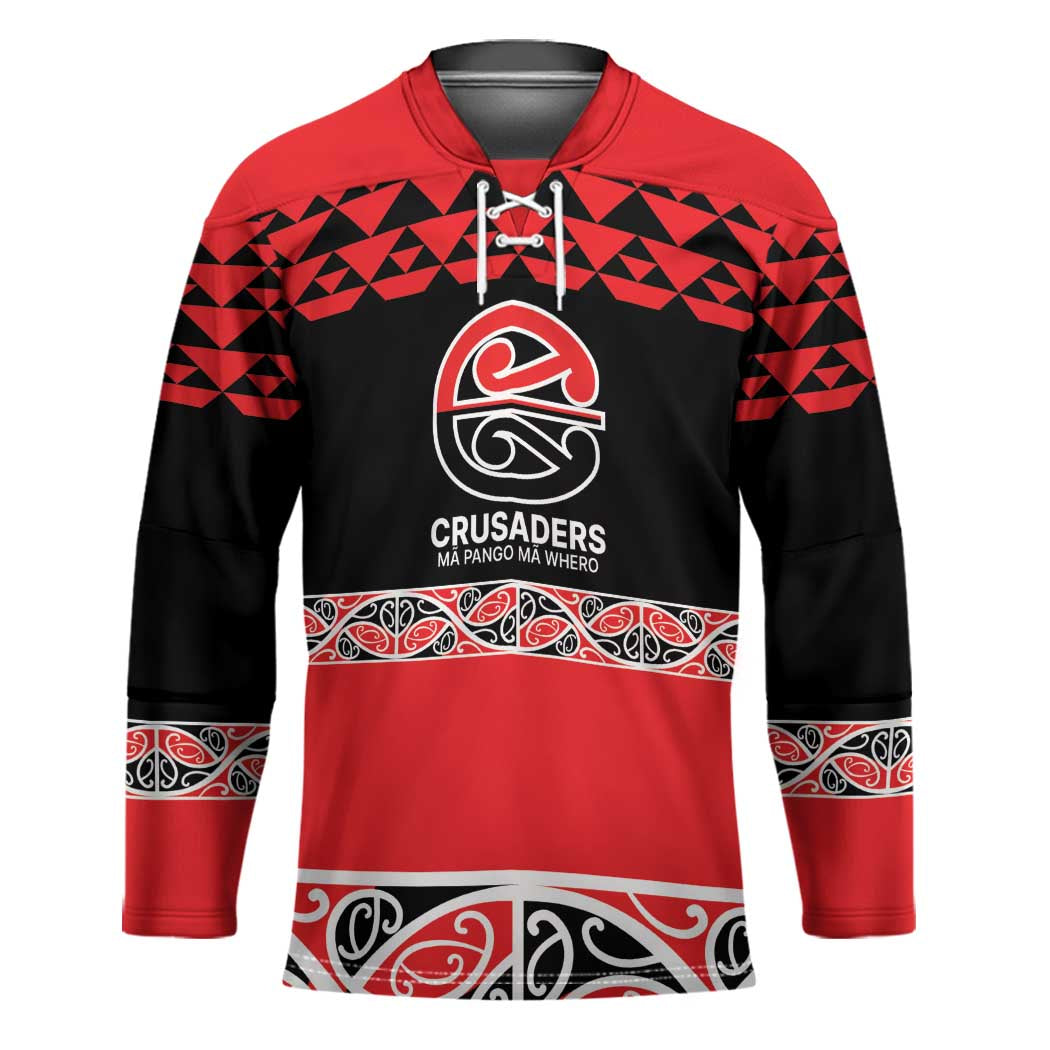 New Zealand Rugby Pacific Custom Hockey Jersey Whatumoana Maori Kowhaiwhai Pattern - Aussie Hoodie