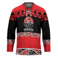 New Zealand Rugby Pacific Custom Hockey Jersey Whatumoana Maori Kowhaiwhai Pattern - Aussie Hoodie