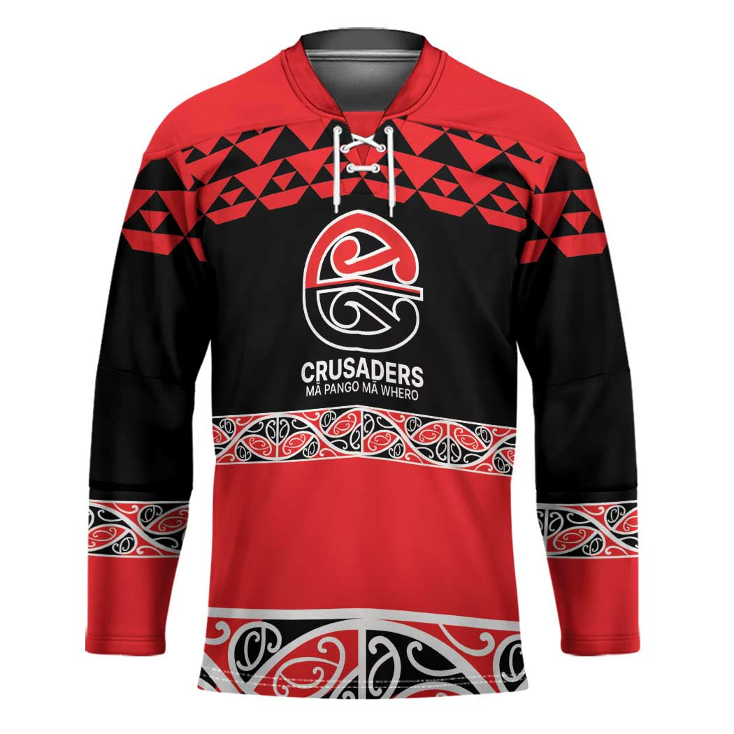 New Zealand Rugby Pacific Custom Hockey Jersey Whatumoana Maori Kowhaiwhai Pattern - Aussie Hoodie