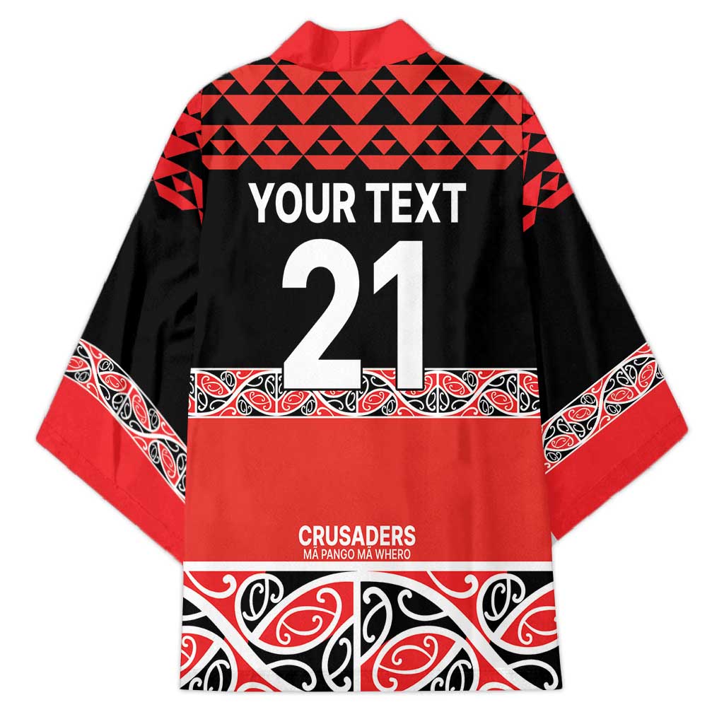 New Zealand Rugby Pacific Custom Kimono Whatumoana Maori Kowhaiwhai Pattern - Aussie Hoodie