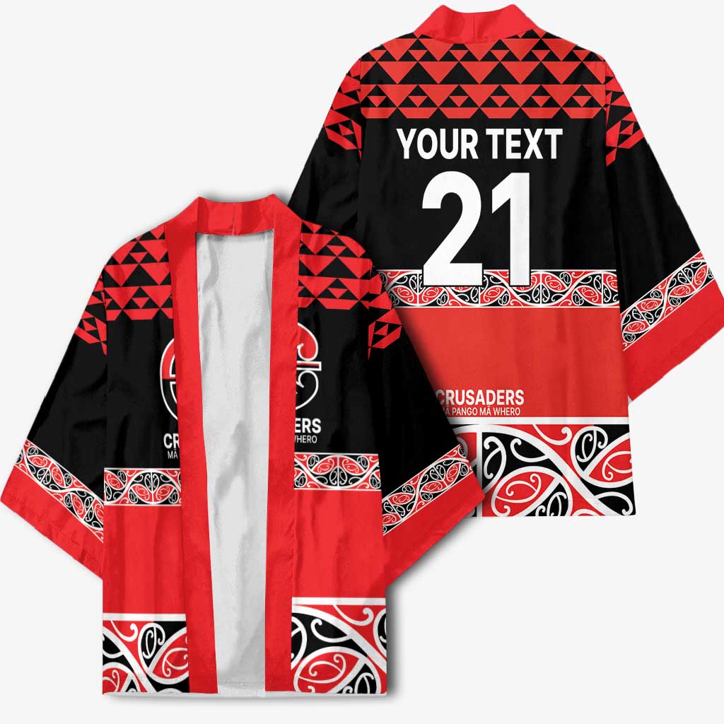 New Zealand Rugby Pacific Custom Kimono Whatumoana Maori Kowhaiwhai Pattern - Aussie Hoodie