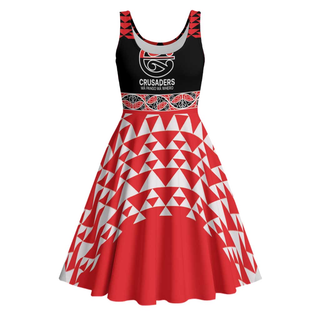 New Zealand Rugby Pacific Custom Midi Dress Whatumoana Maori Kowhaiwhai Pattern - Aussie Hoodie