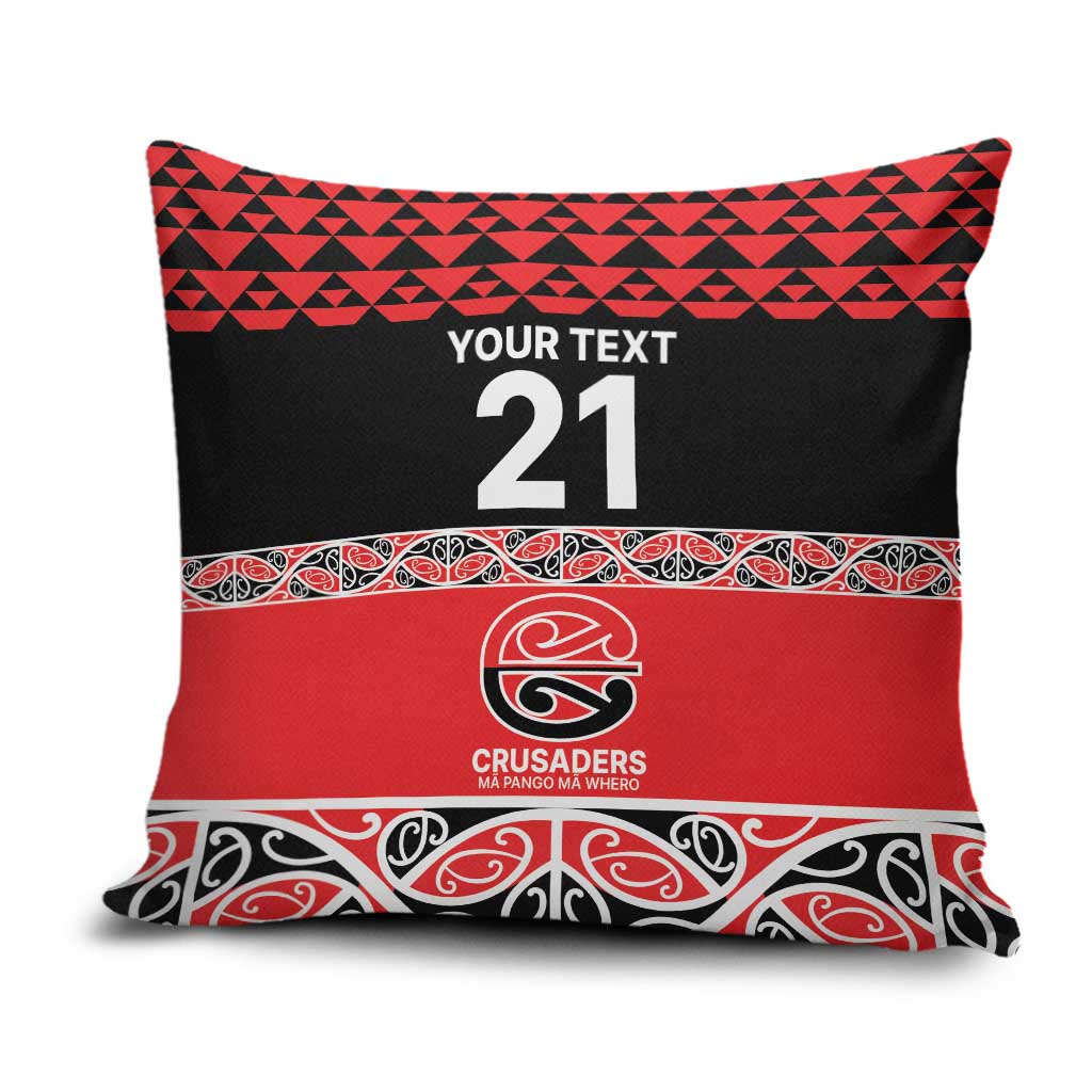 New Zealand Rugby Pacific Custom Pillow Cover Whatumoana Maori Kowhaiwhai Pattern - Aussie Hoodie