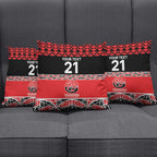 New Zealand Rugby Pacific Custom Pillow Cover Whatumoana Maori Kowhaiwhai Pattern - Aussie Hoodie