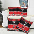 New Zealand Rugby Pacific Custom Pillow Cover Whatumoana Maori Kowhaiwhai Pattern - Aussie Hoodie