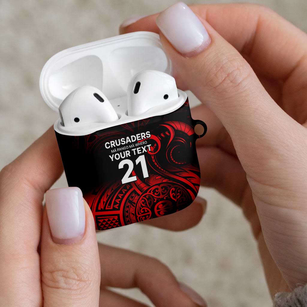 New Zealand Rugby Pacific Custom AirPods Case Whatumoana Maori Tribal Tattoo - Aussie Hoodie