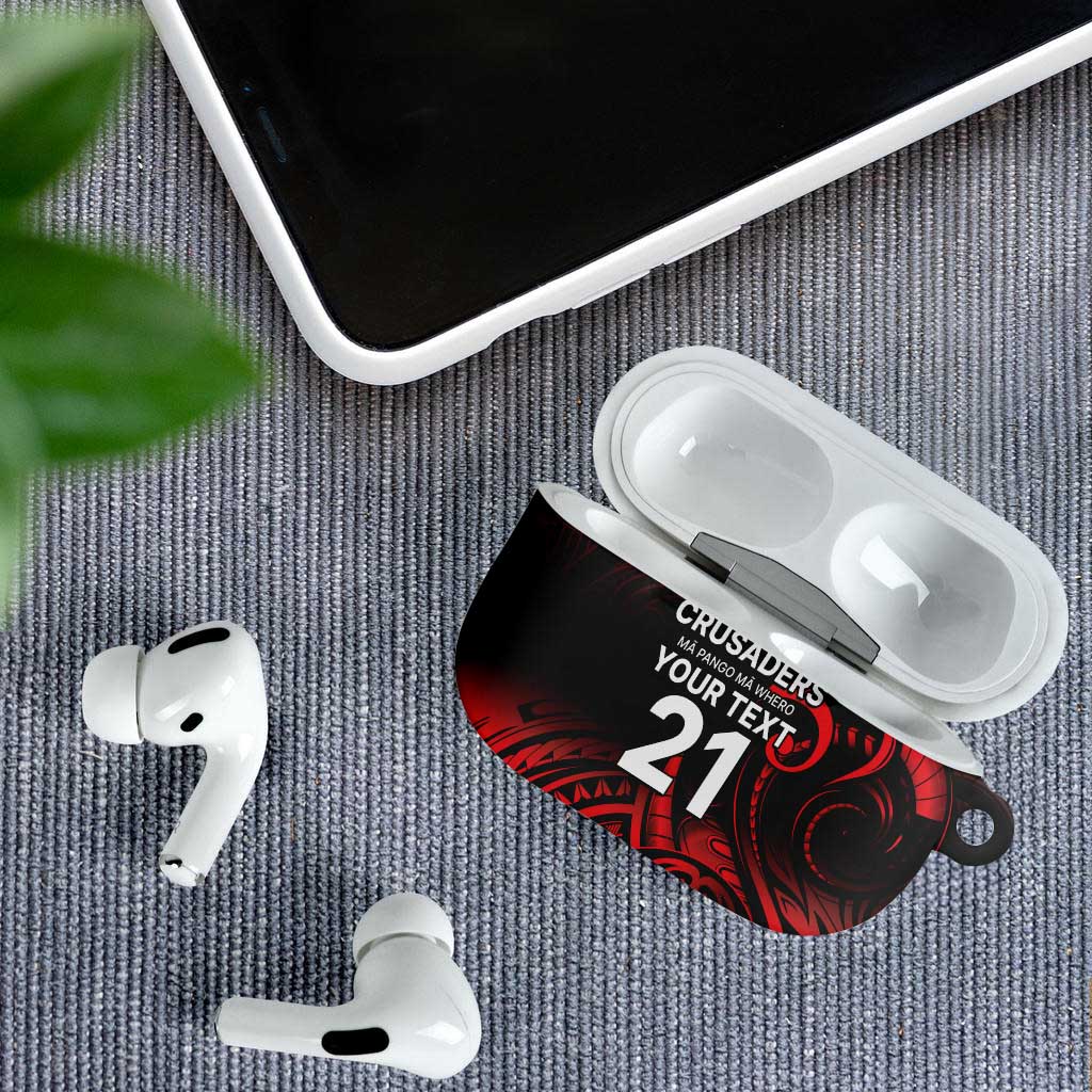 New Zealand Rugby Pacific Custom AirPods Case Whatumoana Maori Tribal Tattoo - Aussie Hoodie