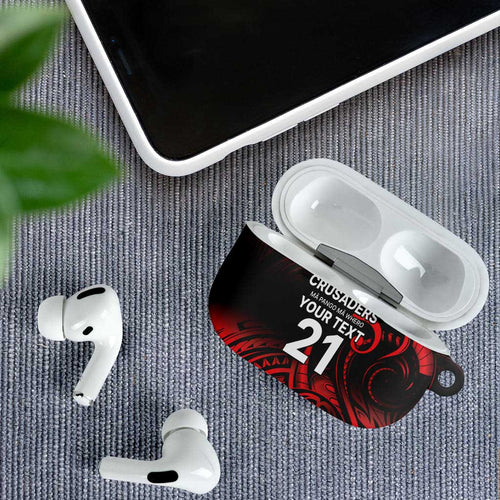 New Zealand Rugby Pacific Custom AirPods Case Whatumoana Maori Tribal Tattoo - Aussie Hoodie