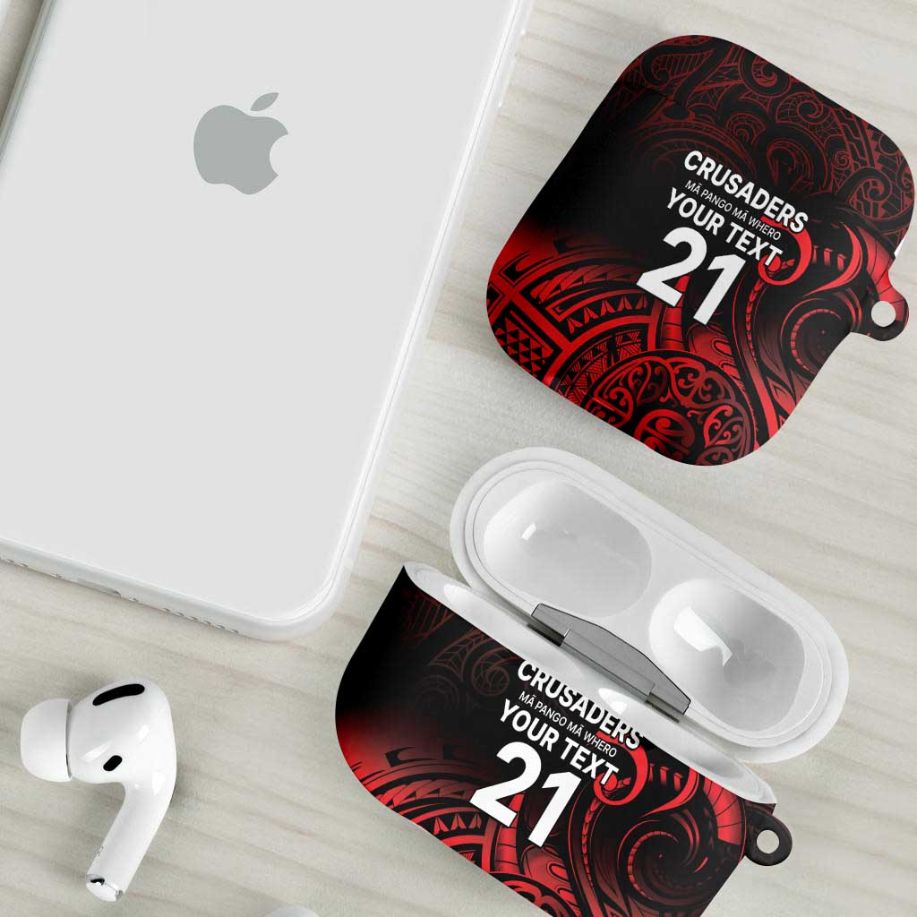 New Zealand Rugby Pacific Custom AirPods Case Whatumoana Maori Tribal Tattoo - Aussie Hoodie