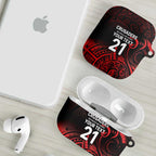 New Zealand Rugby Pacific Custom AirPods Case Whatumoana Maori Tribal Tattoo - Aussie Hoodie