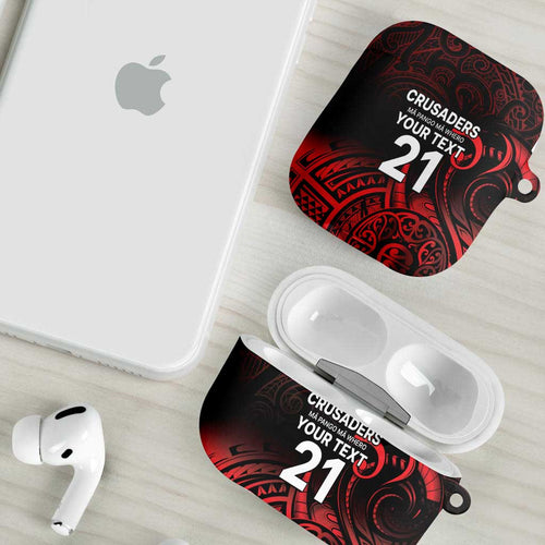 New Zealand Rugby Pacific Custom AirPods Case Whatumoana Maori Tribal Tattoo - Aussie Hoodie